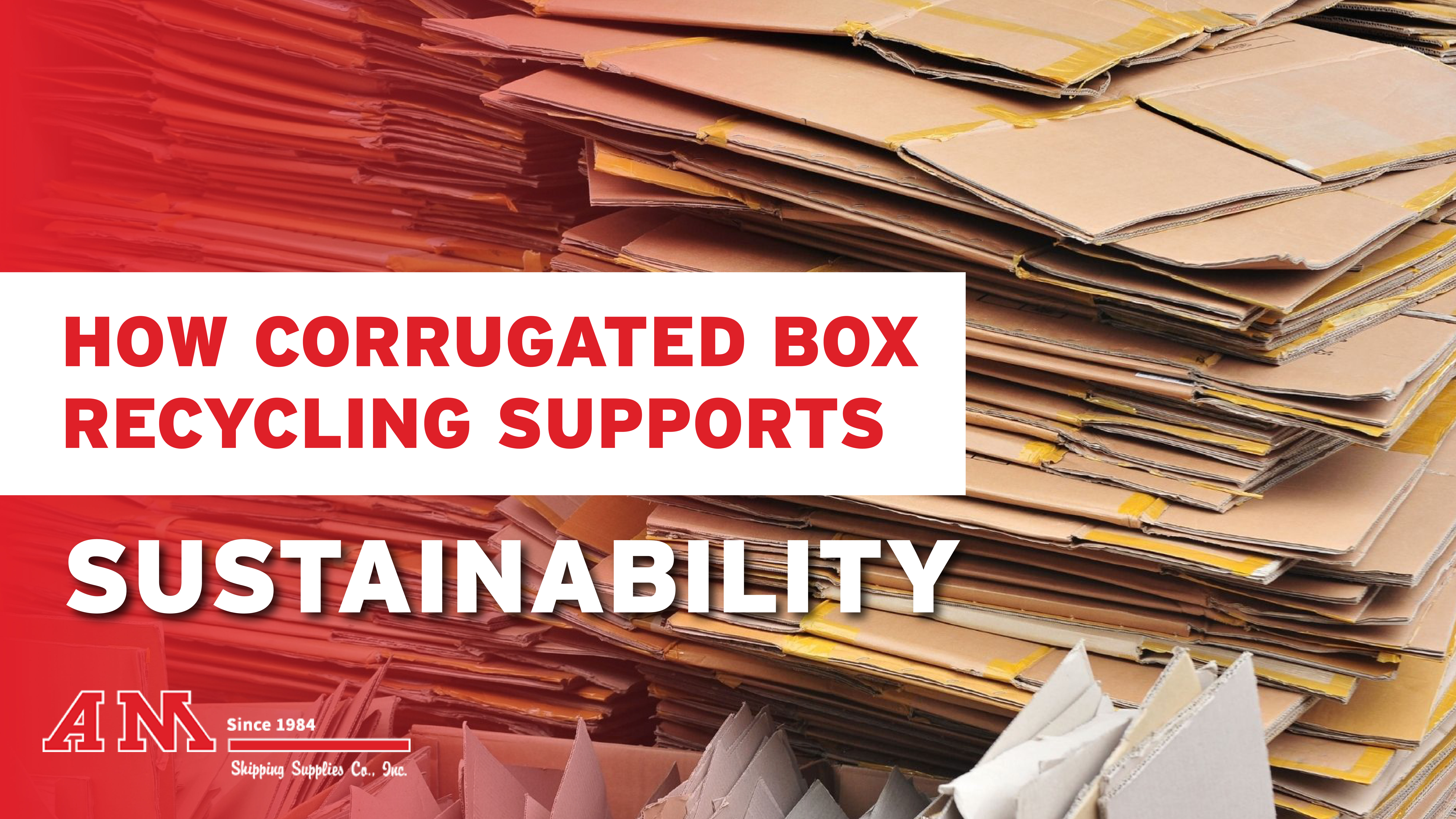 How Corrugated Box Recycling Supports Sustainability