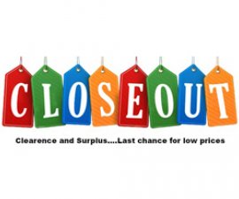 image of Closeouts & Surplus graphic